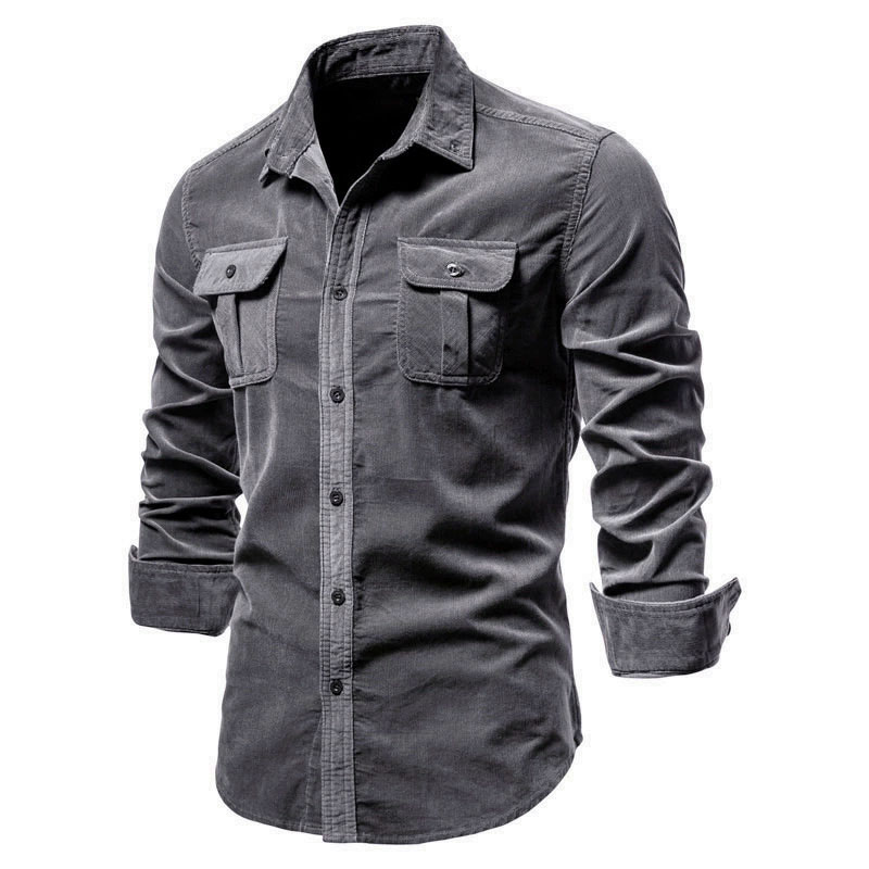 Erkek Kordonlu Günlük Gömlek C - Corduroy Button Up Shirt Men incelemesi ve fiyatı