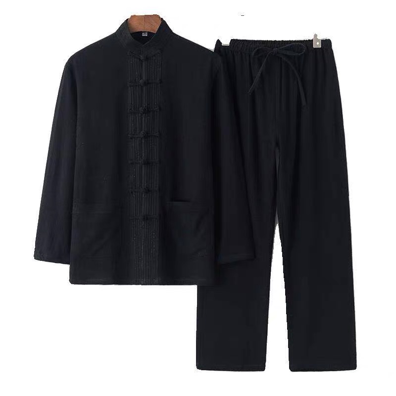 Yeni 2026 Pamuklu Keten Çin Ta - Mens Linen Shirt Long Sleeve incelemesi ve fiyatı