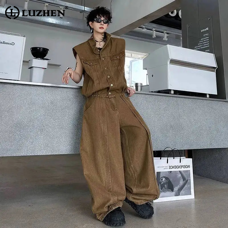 LUZHEN Denim 2026 Yazlık Düz R - Jeans incelemesi ve fiyatı