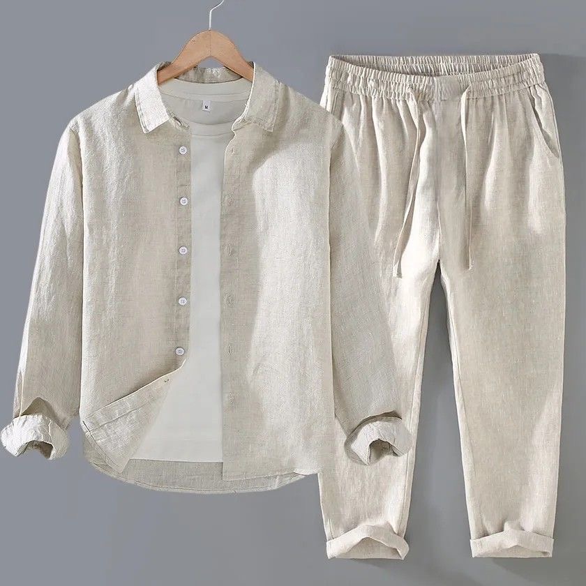 Tagkita tarafından genç erkekl - Mens Linen Shirt Long Sleeve incelemesi ve fiyatı