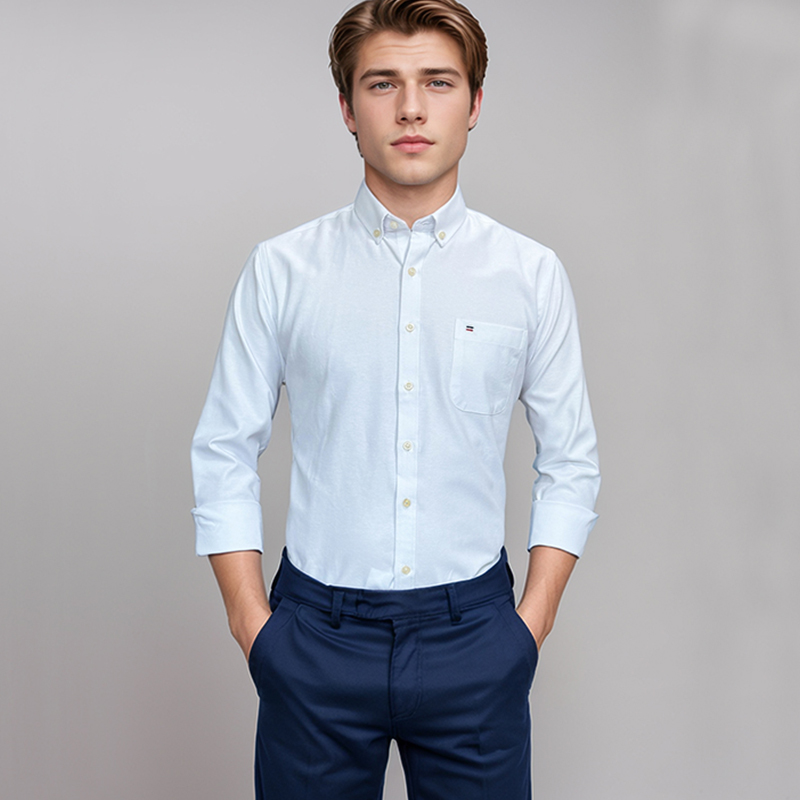 Erkek % 100% Pamuklu Gömlek Uz - Oxford Cotton Casual Shirt Business incelemesi ve fiyatı