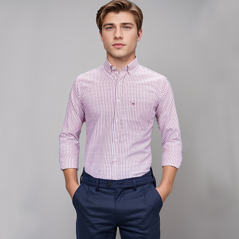 Erkek % 100% Pamuklu Gömlek Uz - Oxford Cotton Casual Shirt Business incelemesi ve fiyatı