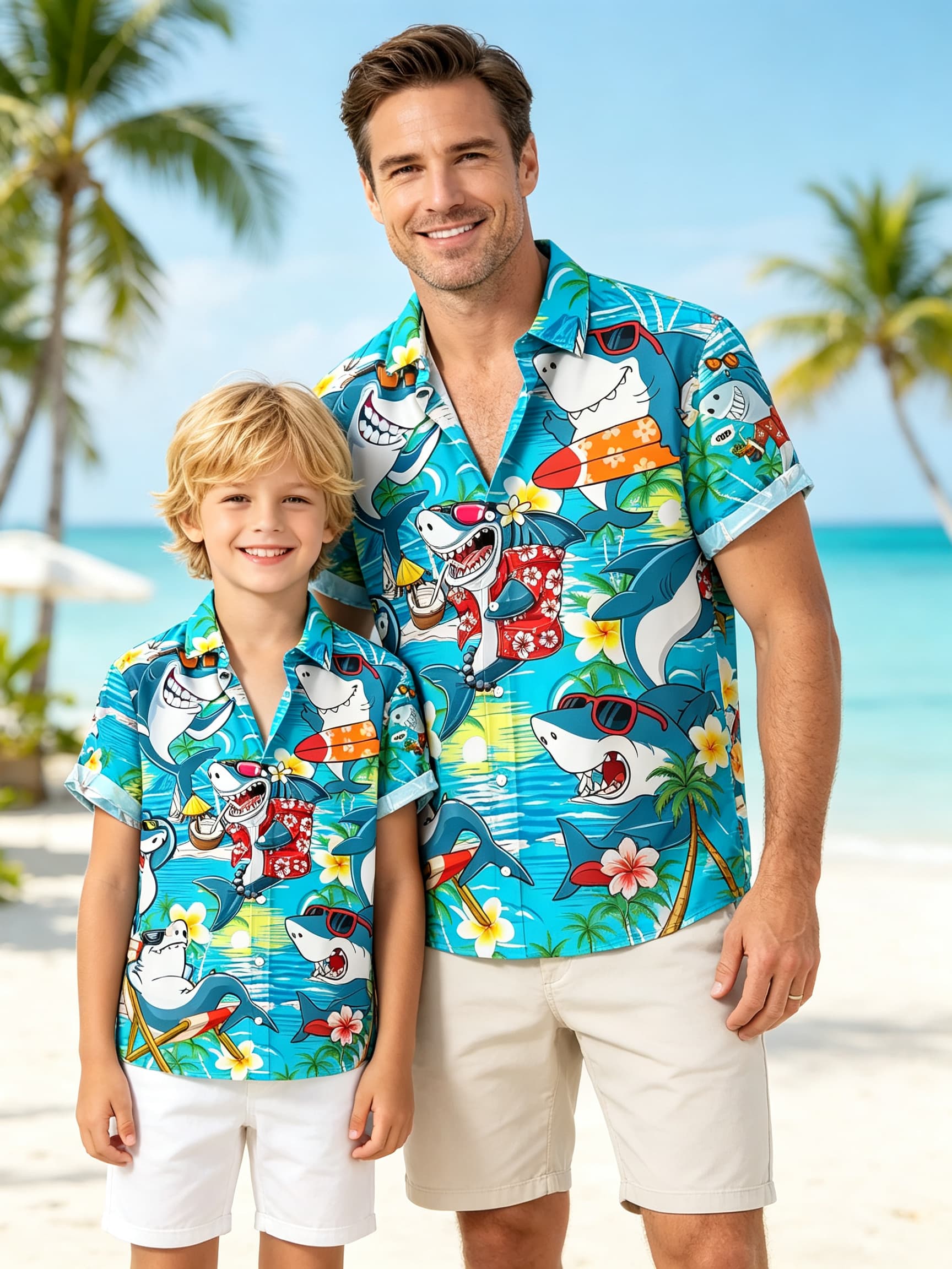 Erkekler, Kadınlar, Çocuklar i - Vintage Hawaiian Floral Shirt incelemesi ve fiyatı